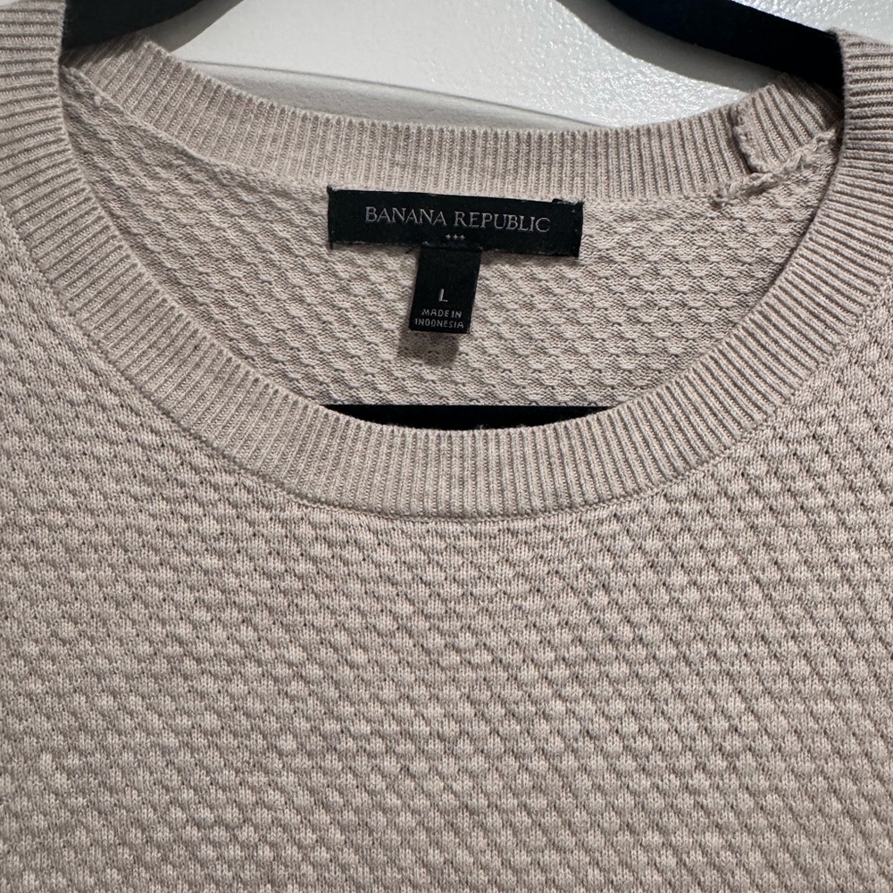 MENS BANANA REPUBLIC PULLOVER SWEATER